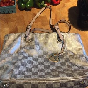 Michael Kors large 3 sectional purse